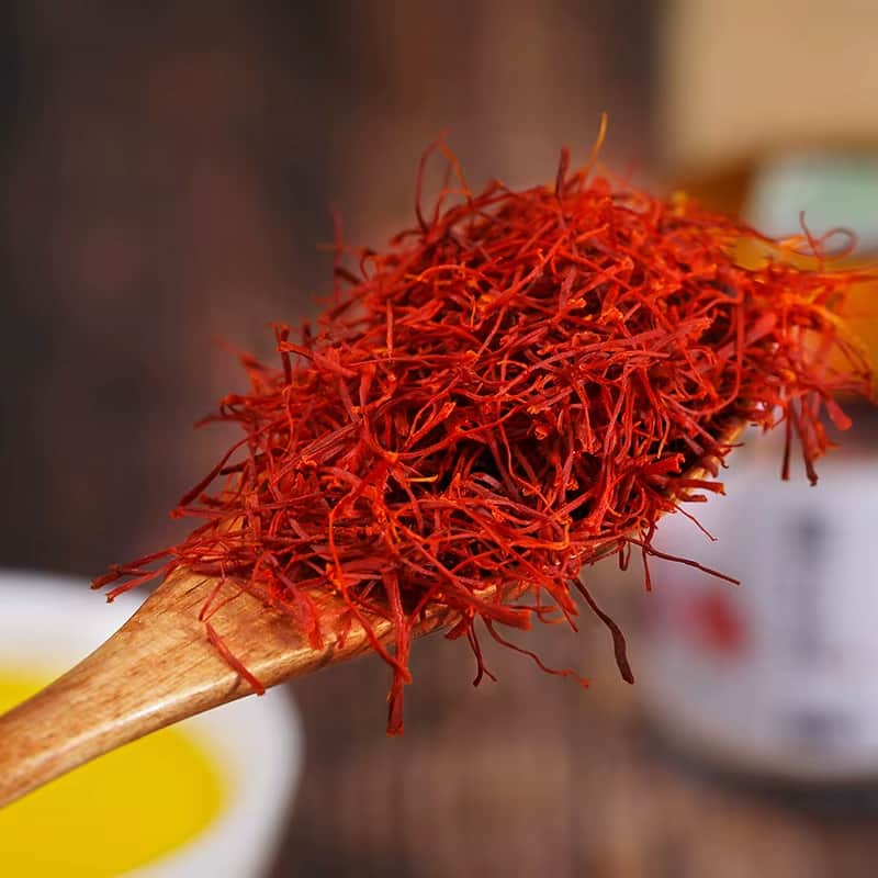 تصویر 1 از زعفران نگین طبیعی خشک با عطر اصیل و رنگ دهی بالا